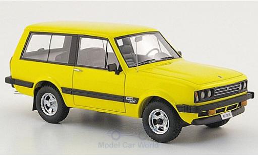 Diecast model cars Monteverdi Safari Base 5.7 V8 yellow 1976 1/43 Neo