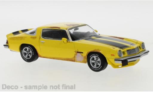 Diecast model cars Chevrolet Camaro Z28 yellow/black 1975 1/43 Neo
