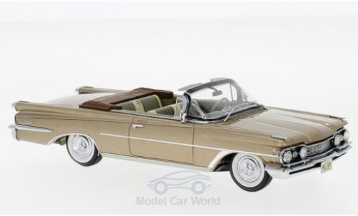 Diecast model cars Oldsmobile 98 Convertible metallic beige 1959 1/43 Neo