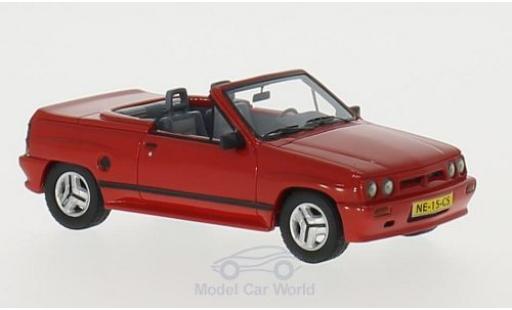 Diecast model cars Opel Corsa Spider Irmscher i120 red 1985 1/43 Neo
