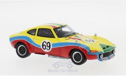 Diecast model cars Opel GT Gr.4 Steinmetz No.69 GP N&Atilde;&frac14;rburgring 1972 B.Dolk 1/43 Neo