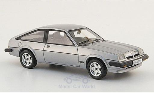 Diecast model cars Opel Manta B B CC GT/E grey 1980 1/43 Neo