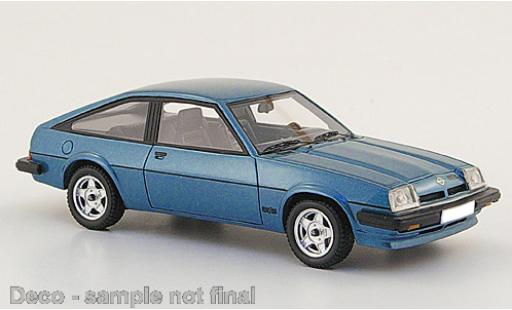 Diecast model cars Opel Manta B CC B metallic blue 1980 1/43 Neo