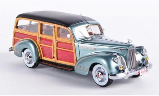 Diecast model cars Packard 110 Deluxe Wagon metallic green/Holzoptik 1941 1/43 Neo