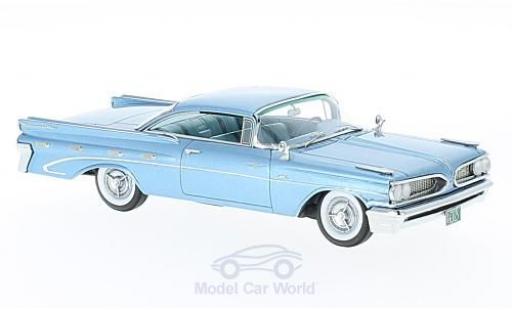Diecast model cars Pontiac Bonneville Hardtop metallic blue 1959 1/43 Neo