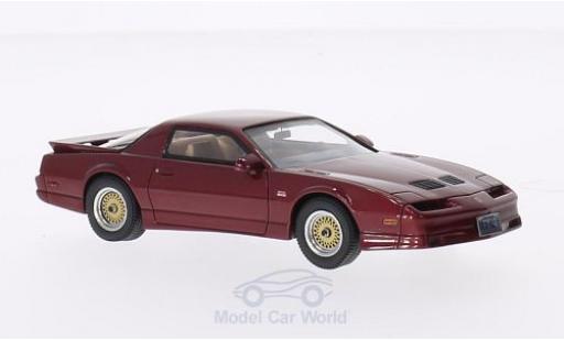Diecast model cars Pontiac Firebird GTA Trans Am metallic red 1988 1/43 Neo