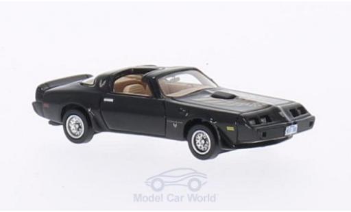 Diecast model cars Pontiac Firebird 1979 Trans Am black/Dekor 1/87 Neo
