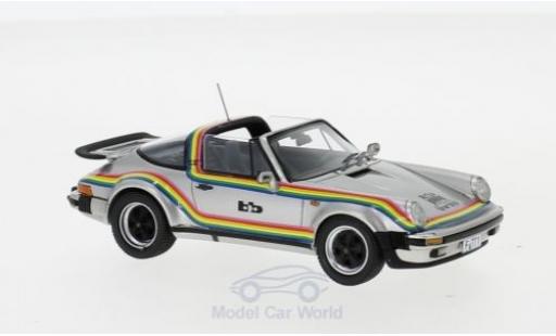 Diecast model cars Porsche 911 Turbo Targa BB grey/Dekor 1982 1/43 Neo