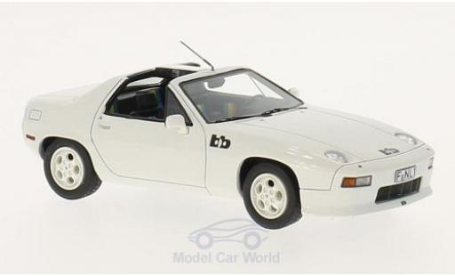 Diecast model cars Porsche 928 1979 BB Targa white 1/43 Neo