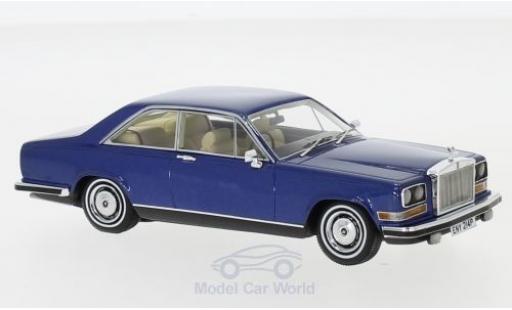 Diecast model cars Rolls Royce Camargue Base metallic blue RHD 1975 1/43 Neo