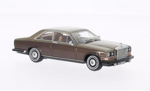 Diecast model cars Rolls Royce Camargue Base metallic brown/gold 1975 1/43 Neo
