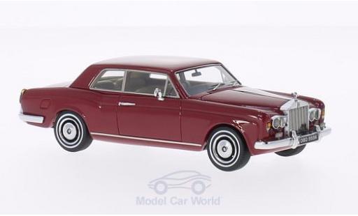 Diecast model cars Rolls Royce Corniche FHC red RHD 1971 1/43 Neo