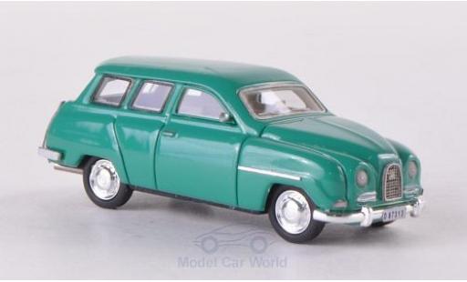 Diecast model cars Saab 95 Base green 1961 1/87 Neo