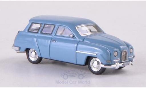 Diecast model cars Saab 95 Base blue 1/87 Neo