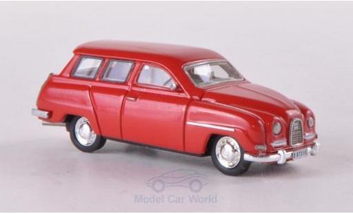 Diecast model cars Saab 95 Base red 1961 1/87 Neo