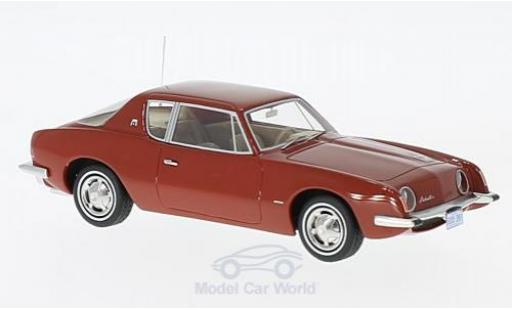 Diecast model cars Studebaker Avanti Base red 1963 1/43 Neo