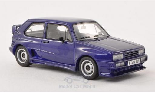 Diecast model cars Volkswagen Golf Base I Rieger GTO metallic purple 1980 1/43 Neo