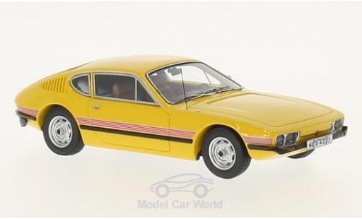 Diecast model cars Volkswagen SP2 Base yellow/Dekor 1974 1/43 Neo
