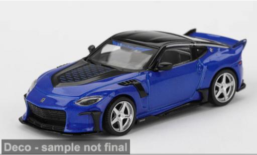 Diecast model cars Nissan Fairlady Z RZ34 blue/black 2024 1/64 Mini GT