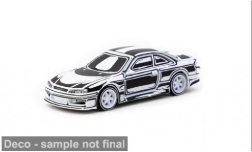 Diecast model cars Nissan Silvia S14 () Vertex silver 1/64 Tarmac Works