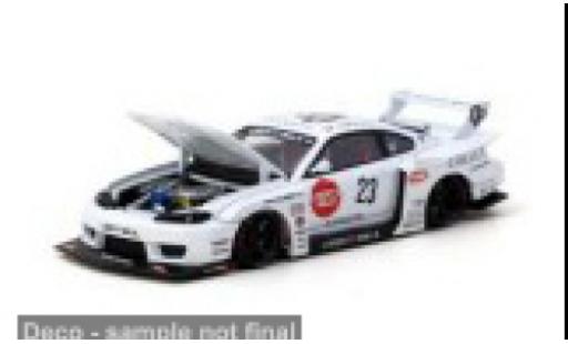Diecast model cars Nissan Silvia S15 () LB-Super Silhouette white 2025 1/43 Tarmac Works