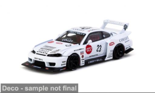 Diecast model cars Nissan Silvia S15 () LB-Super Silhouette white 2025 1/64 Tarmac Works