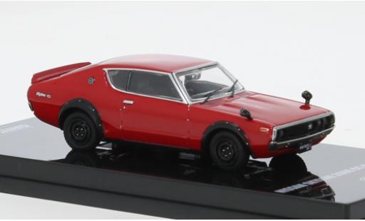 Diecast model cars Nissan Skyline 2000 G red 1/64 INNO64