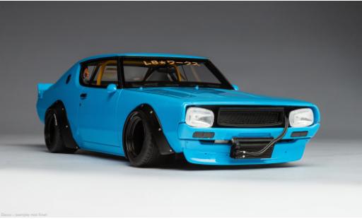 Diecast model cars Nissan Skyline 2000 GT-R (KPGC110) blue 2024 1/18 Ottomobile
