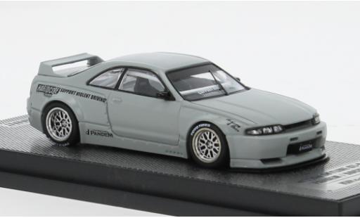 Diecast model cars Nissan Skyline Base GT-R ( grey 1/64 INNO64