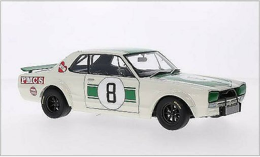 Nissan Skyline 2000 1/18 Autoart GT-R (KPGC10) RHD No.8 GP Japan 1971 diecast model cars