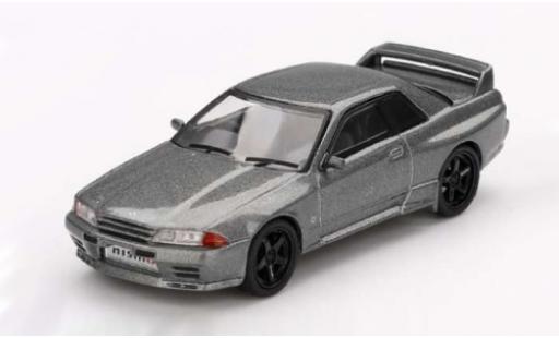 Diecast model cars Nissan Skyline R32 GT-R (Nismo BNR32 CRS Version) grey 1/64 Mini GT