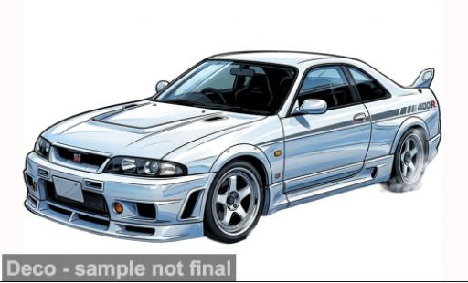 Diecast model cars Nissan Skyline R33 GT-R () Nismo 400R white 1997 1/64 IXO America
