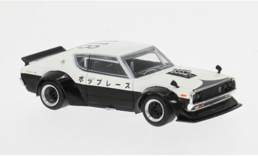 Diecast model cars Nissan Skyline 2000 GT-R V8 Drift KPGC 110 Kenmeri 1/64 Pop Race