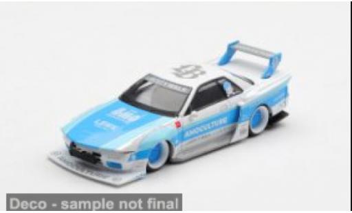 Diecast model cars Nissan Skyline R32 GTR () blue/white 2026 LB-WORKS AMOCULTURE 1/64 Mini GT