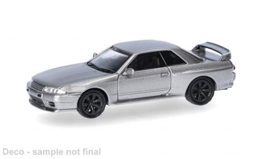 Diecast model cars Nissan Skyline R32 GTR () silver 1/87 Micro City 87