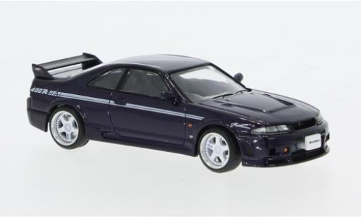 Diecast model cars Nissan Skyline R33 () purple 1/64 Pop Race