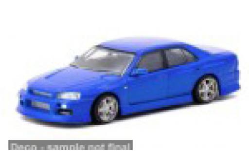Diecast model cars Nissan Skyline R34 GT-R blue 1/64 Tarmac Works