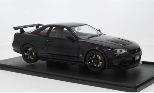 Diecast model cars Nissan Skyline R34 () GT-R Z Tune 1/18 Solido