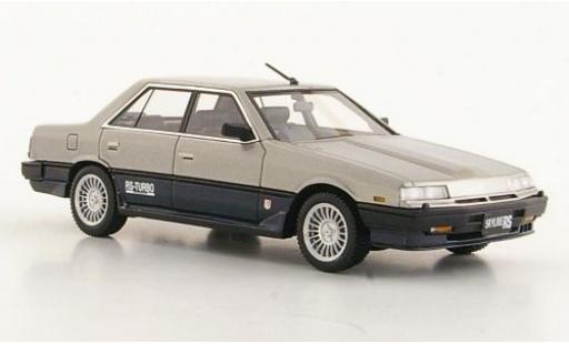 Diecast model cars Nissan Skyline Sedan 2000 Turbo RS-X silber/blau 1984 1/43 Hi Story