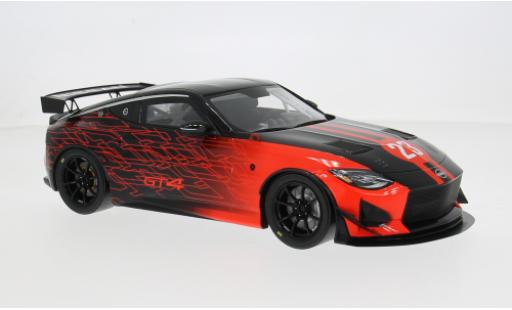Diecast model cars Nissan Z GT4 Nissan Z red/black 2022 1/18 Ottomobile