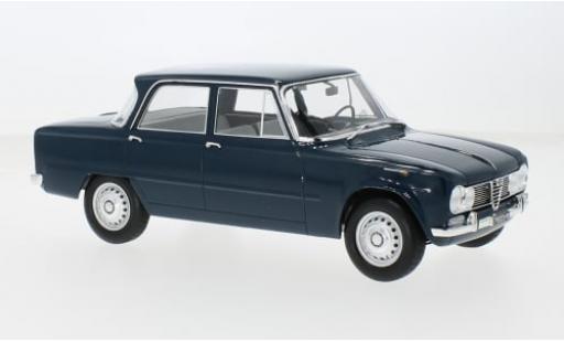 Diecast model cars Alfa Romeo Giulia Ti blue 1964 1/18 Norev