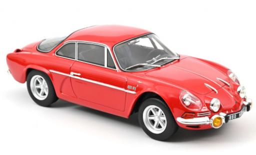 Diecast model cars Alpine A110 1600 s 1600S red 1969 1/18 Norev