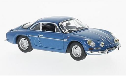 Diecast model cars Alpine A110 rallye Renault A 110 metallic blue 1973 1/43 Norev