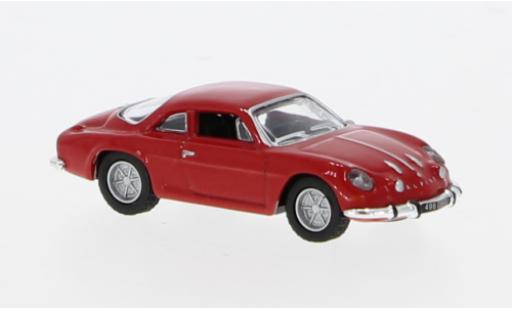 Diecast model cars Alpine A110 rallye Renault red 1973 1/87 Norev