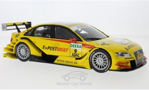 Diecast model cars Audi A4 dtm No.9 EPost Brief 2011 T.Kristensen 1/18 Norev