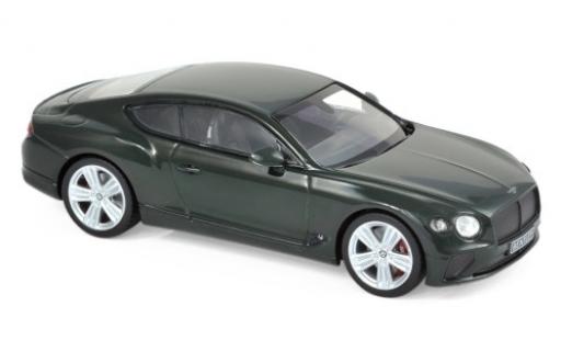 Diecast model cars Bentley Continental GT green 2018 1/43 Norev
