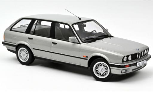 Diecast model cars Bmw 325 Touring i (E30) grey 1991 1/18 Norev
