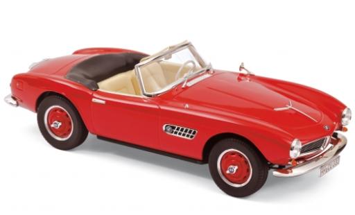 Diecast model cars Bmw 507 cabriolet red 1956 1/18 Norev