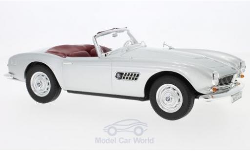 Diecast model cars Bmw 507 cabriolet grey 1956 1/18 Norev