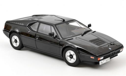 Diecast model cars Bmw M1 1980 black 1/18 Norev
